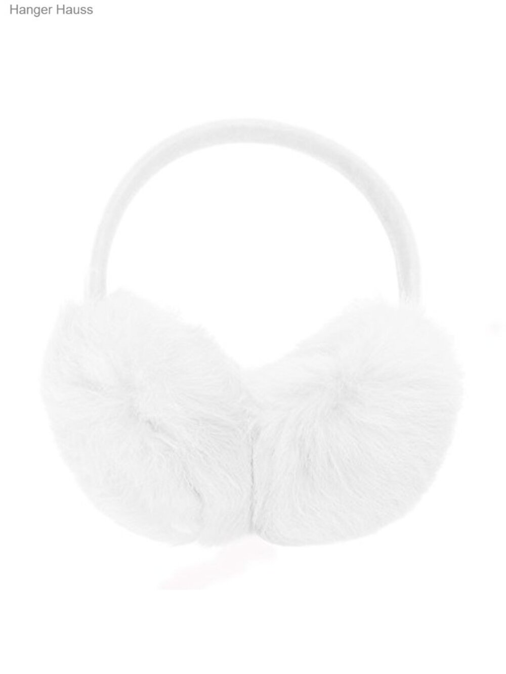 Genuine Rabbit Fur Earmuffs Adjustable Velvet Headband Ear Warmers